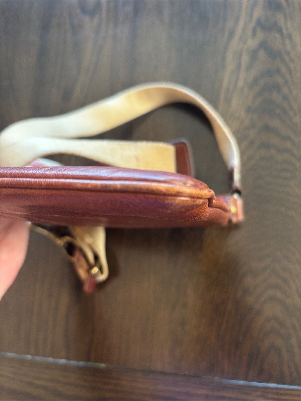 Vintage Coach Legacy Leather Crossbody Bag Brown Saddlebag Purse 41004 - Picture 12 of 12